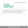 Die Katalog-CD mitüber 30.000 Artikeln für Hotel, Restaurant und Catering