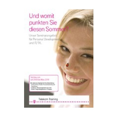 Der Weiterbildungs Katalog zum Personal Development und IT/TK Programm von Telekom Training