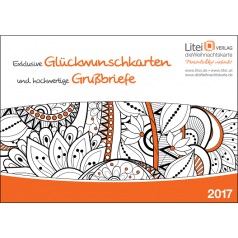 Exklusive Glückwunschkarten und farbige Grußbriefe