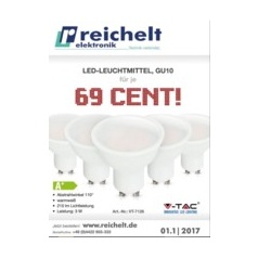 Reichelt Elektronik  01.1/2017 Katalog + Newsletter