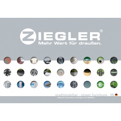 ZIEGLER stadtmobiliar - street furniture 2015/16